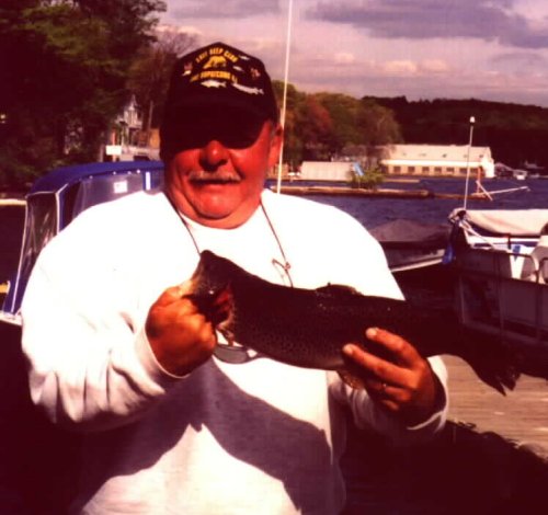 Lou Tarascio's contest winning trout.