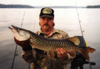 Fred Nitek's tiger muskie.