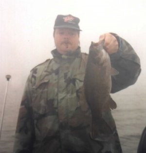 Fred Nitek's smallmouth bass.