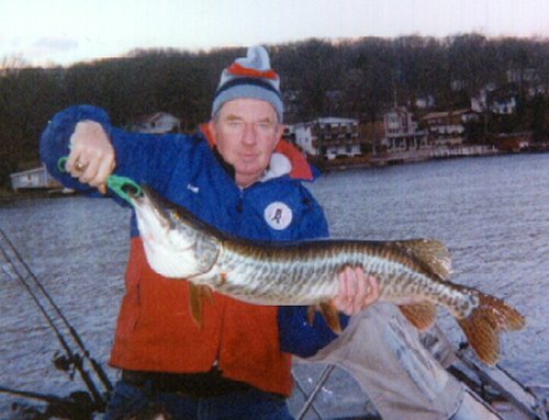 Sam Hoagland's muskie.