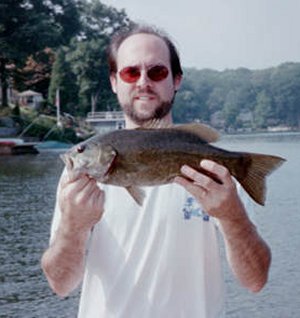 Jim Archambault's smallmouth bass.
