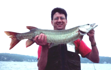 Jim Salerno's 34-1/2 inch muskie