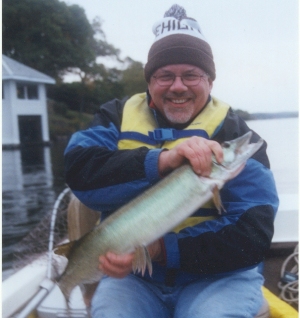 George's 7 1/2 lb pure strain muskie