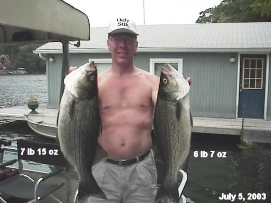 Tom Richards' stripers
