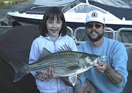 Michelle's 7-1/2 lb. striper