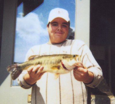 Shawn Aughey's largemouth bass.