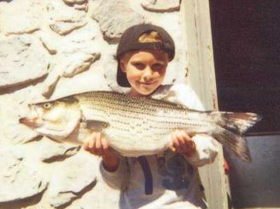 Kenny Stelmack Jr's 7lb.8oz.striper