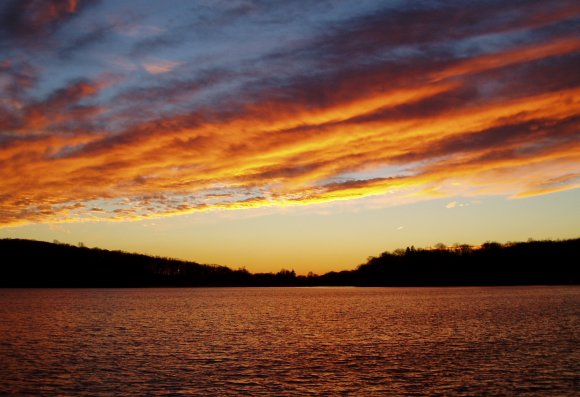 Sunset from Point Pleasant 11/26/04